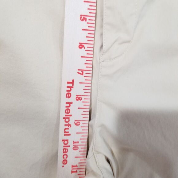 Eddie Bauer Pants Womens 12 Mercer Fit Khaki Wide Leg - Picture 10 of 12